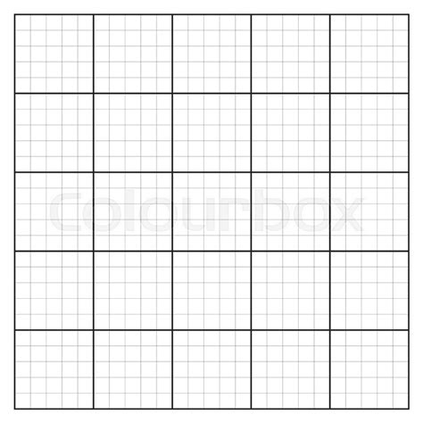 Graph Paper Coordinate Paper Grid Stock Vector Colourbox