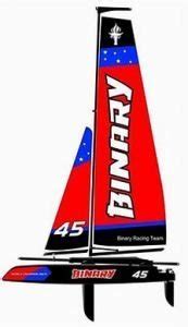 Joysway Binary Catamaran Yacht Rtr Ghz Red Black V Howes Models