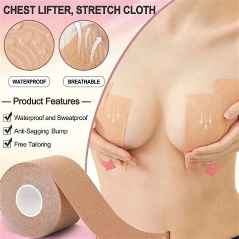 Pushup Boob Tape Cinta Levanta Busto De Cm Mercadolibre