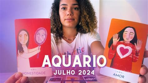 AquÁrio ♒️ Julho 2024 Celebre Uma Clareza Sobre Essa SituaÇÃo 🥰🤗