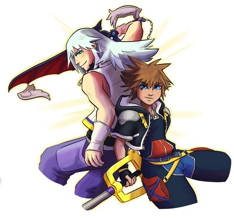 Kh2 Riku Sora Eternal Session By Tennelleflowers On Deviantart