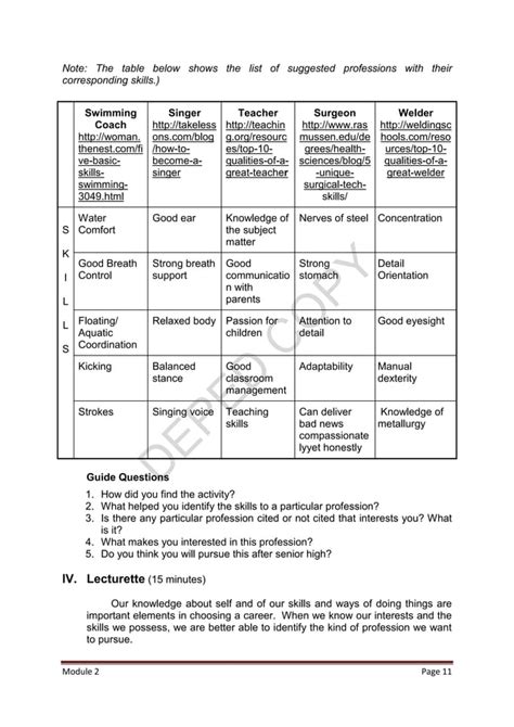 G11 Career Guidance Manual For Teachers PDF