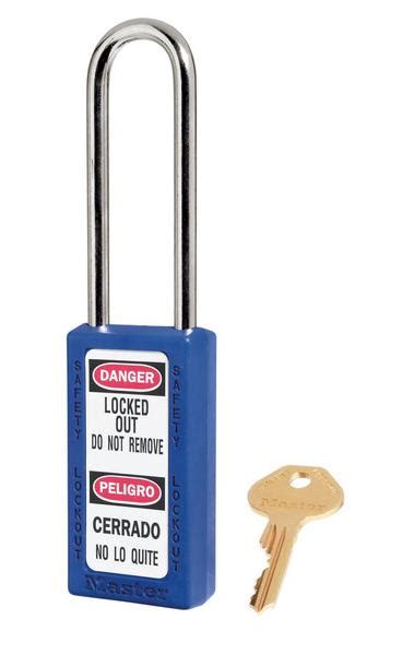 Lt Pin Blue Zenex Safety Padlock Securikey