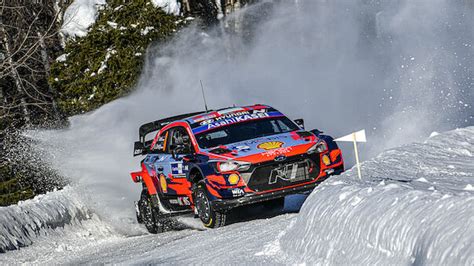 WRC Ott Tänak triumphiert bei der Arctic Rallye am Polarkreis