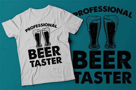 Professional Beer Taster T Shirt Graphic By Open Expression Creative