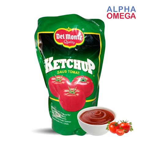 Jual DELMONTE SAUS TOMAT KEMASAN POUCH 1 KG DEL MONTE ORIGINAL TOMATO