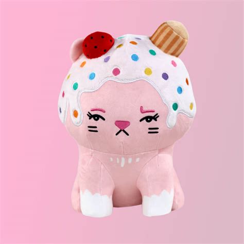 Shelly Plushie The Cat Ice Cream Cat Moriah Elizabeth Munimorogobpe