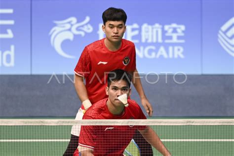 Leo Daniel Lolos Ke Besar Bulu Tangkis Asian Games Antara Foto