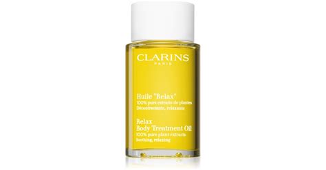 Clarins Tonic Body Treatment Oil Huile Pour Le Corps Relaxante Aux