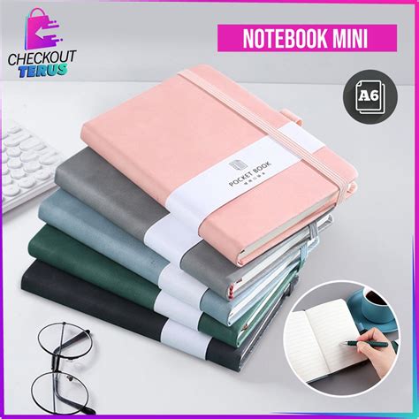 Jual CT A92 Notebook A6 Portable Mini Pocket Book Buku Diary Aesthetic