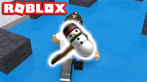 THE SNOWMAN CHRISTMAS HAMMER IN ROBLOX FLEE THE FACILITY YouTube