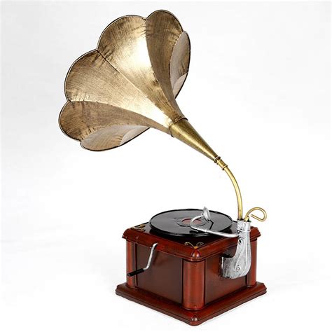 RETRO VINTAGE CLASSIC STYLE TURNTABLE PHONOGRAPH MODEL RECORD PLAYER ...