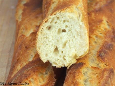 Les Baguettes De Tradition Sur Poolish à 33 Recette Par Karine Cuisine