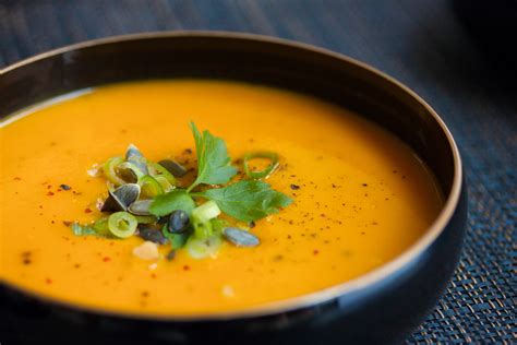 Carrot Soup With Ginger And Turmeric A Great Cold Busting Soup