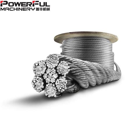 Galvanized Or Ungalvanized Steel Wire Rope Cable With All Different Construction China Rope