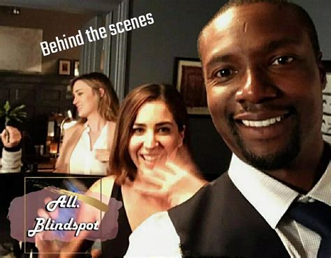 Behind the scenes : r/blindspot