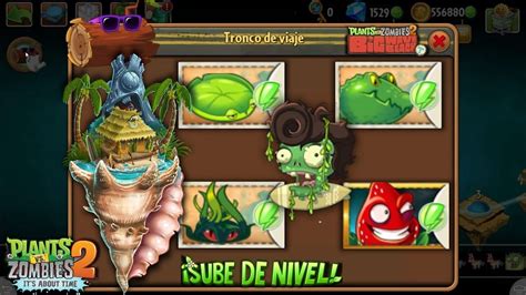 Plants Vs Zombies 2 Sube De Nivel A Las Plantas Tronco De Viaje 4