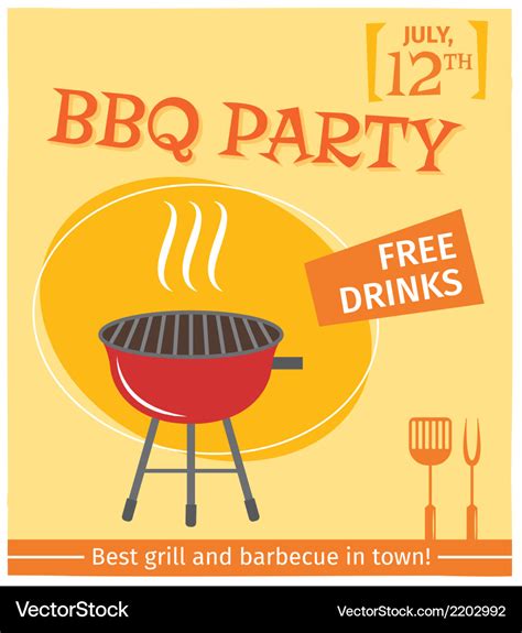 Bbq Layouts Vector Images Over