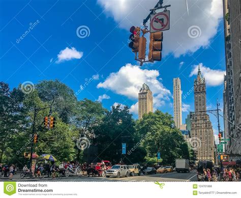 New York City Manhattan Estados Unidos Em Julho De 2018 Central