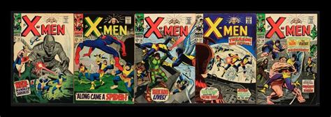 Uncanny X Men Lot Of