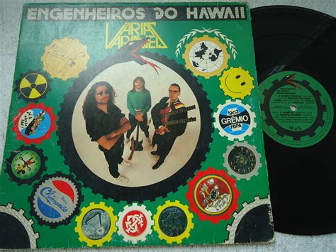 Lp Vinil Engenheiros do Hawaii Várias Variáveis Encarte Item de