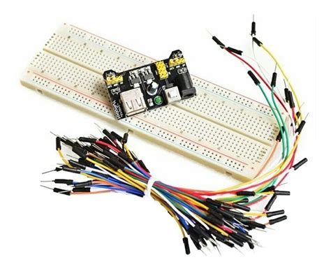 Kit Protoboard 830 Fuente 5v 3 3v Arduino 100090 334 00 En