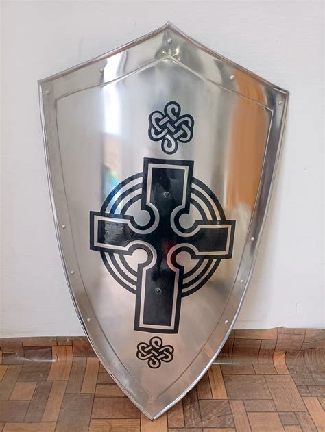 Medieval Handcrafted Metal Armor Shield Battle Ready And Etsy