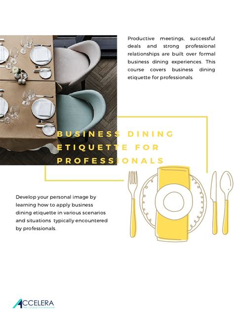 Dining Etiquette | PDF | Etiquette | Restaurants