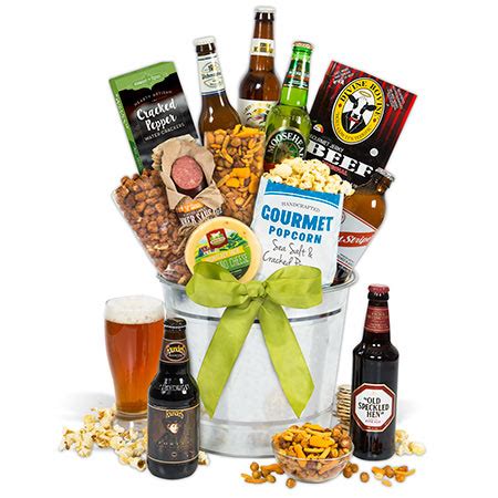 Beer Gift Basket For Men - The Fabulous Gift Shop