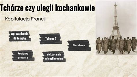 Kapitulacja Francji Tch Rze Czy Ulegli Kochankowie By Aleksander