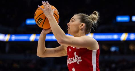 Nebraska Women S Roundup Jaz Shelley Projected In Wnba Draft Basketball Adds Florida Guard On3