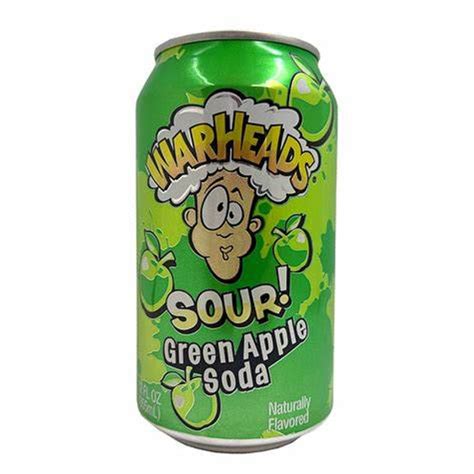 Warheads Sour Green Apple Soda Way Fruit Farm