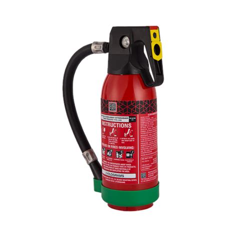 Case Fire Stored Pressure Type HCFC123 Clean Agent Based Portable Fire