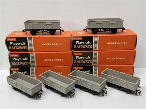 Playcraft Jouef P633 Open Mineral Wagon X6 Boxed Hooo Scale Excellent