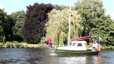 Berholen Einer Pussy Segeljolle Richtung Berlin Auf Der M Ggelspree