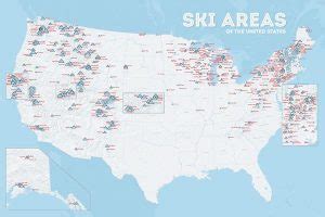 mapped ski areas  north america gearjunkie