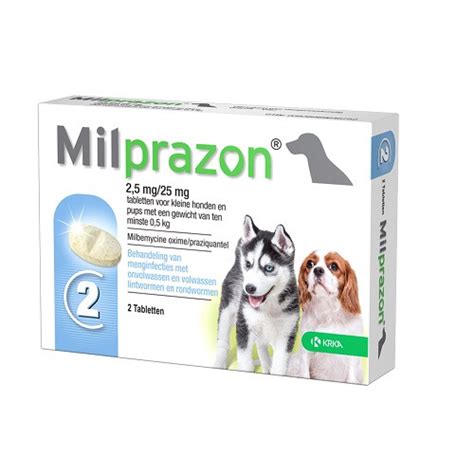 Milprazon Entwurmungstabletten F R Kleine Hunde Und Welpen