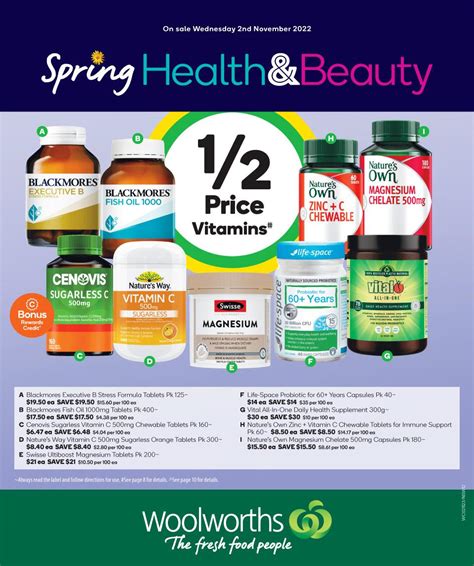 Woolworths Catalogue Health Beauty 2 8 Nov 2022 Catalogue AU