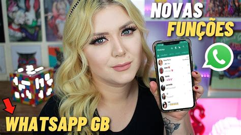 SAIU AGORA NOVO WHATSAPP GB ATUALIZADO Novas funções 2022 YouTube