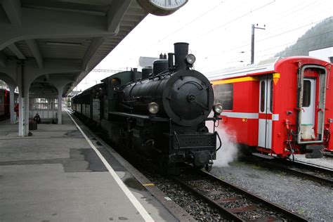 Swiss Steam RhB Davos Platz 13 July 2008 Rhätische Bahn G Flickr