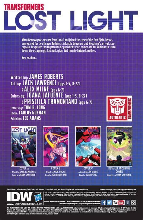 Idw Transformers Lost Light 11 Full Preview Transformers News Tfw2005