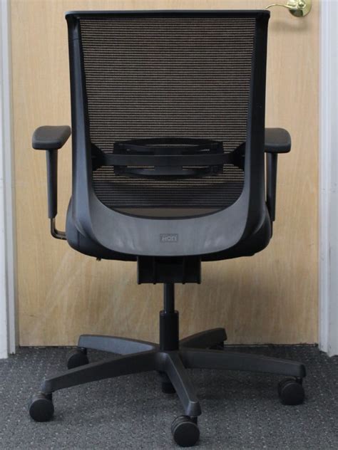 HON Convergence Mesh Back Task Chair with Vinyl Seat, "Black" - Laber's ...