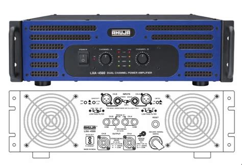 Ahuja Lxa Dual Channel Power Amplifiers At Rs Ahuja Pa