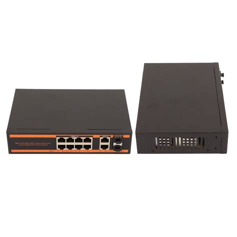 Poe Switch X M Poe X M Uplink X M Sfp Fanless Ai Pd