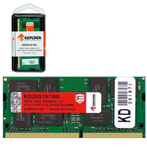 Memória RAM Keepdata 16GB KaBuM