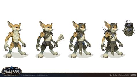 Artstation Vulpera Concept Joe Keller Character Art Warcraft Art