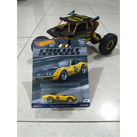 Jual Hotwheels Premium Circuit Legends 69 Copo Corvette Shopee Indonesia