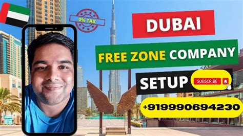 Free Zone Company Setup In Dubai Complete Process Youtube