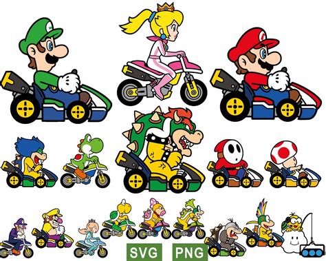 Super Mario Svg Mario Kart Svg Mario Bros Png Inspire Uplift