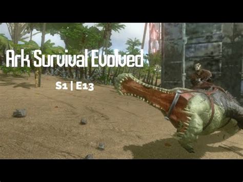 Max Level Sarco Tame And Upgrading The Base Ark Survival Evolved